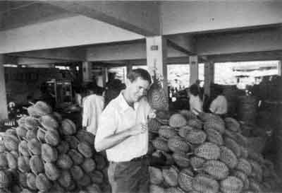 Photo of durian market